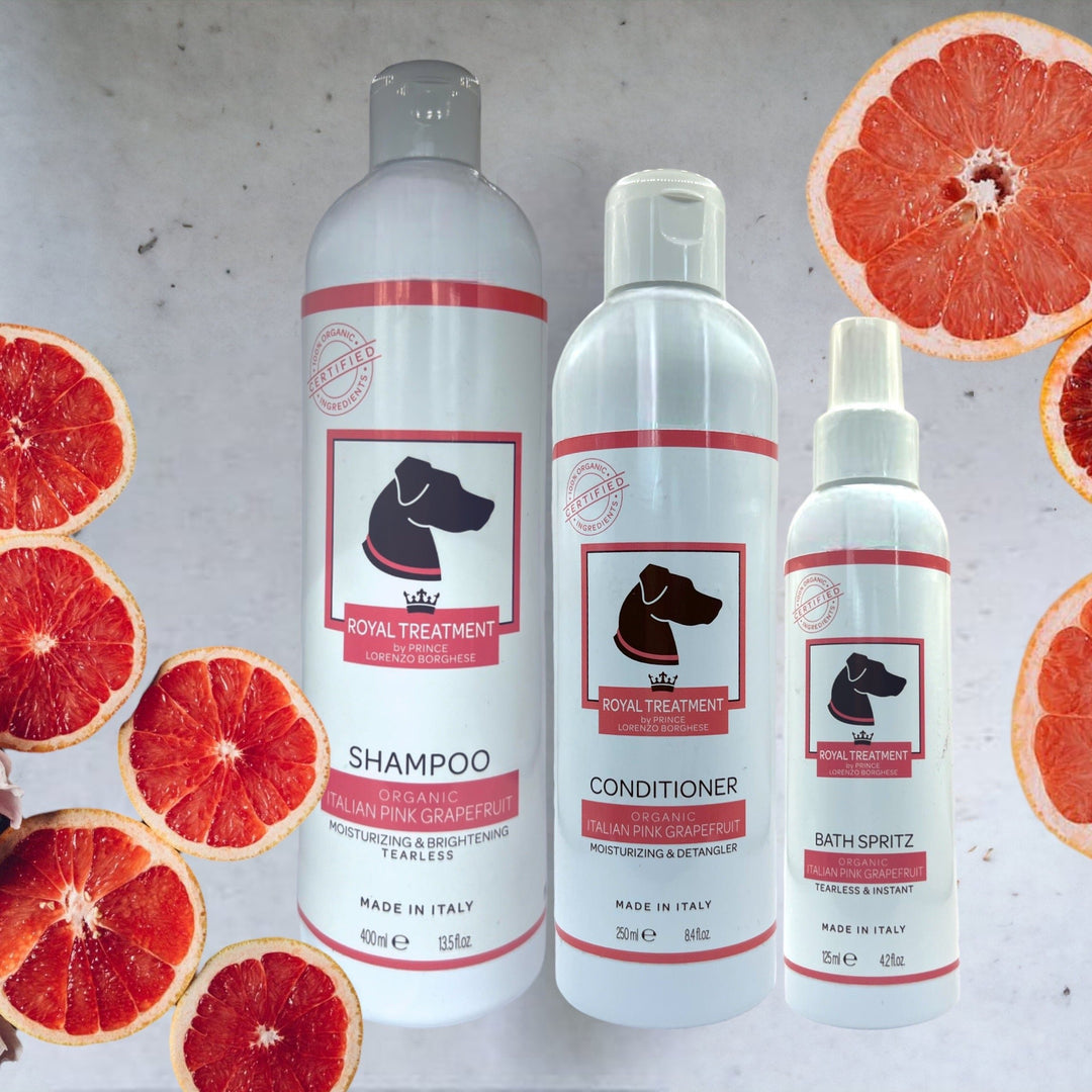 Italian Pink Grapefruit Shampoo, Conditioner and Spritz