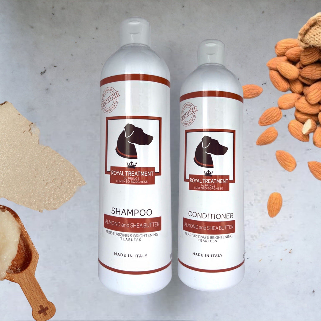 Almond and Shea Butter Shampoo and Conditioner