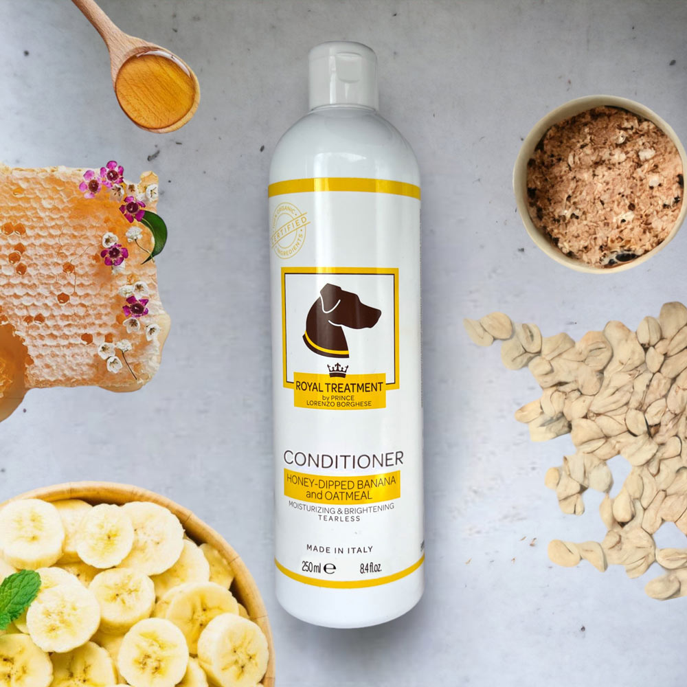 8.4 oz Honey-Dipped Banana and Oatmeal Bath Conditioner