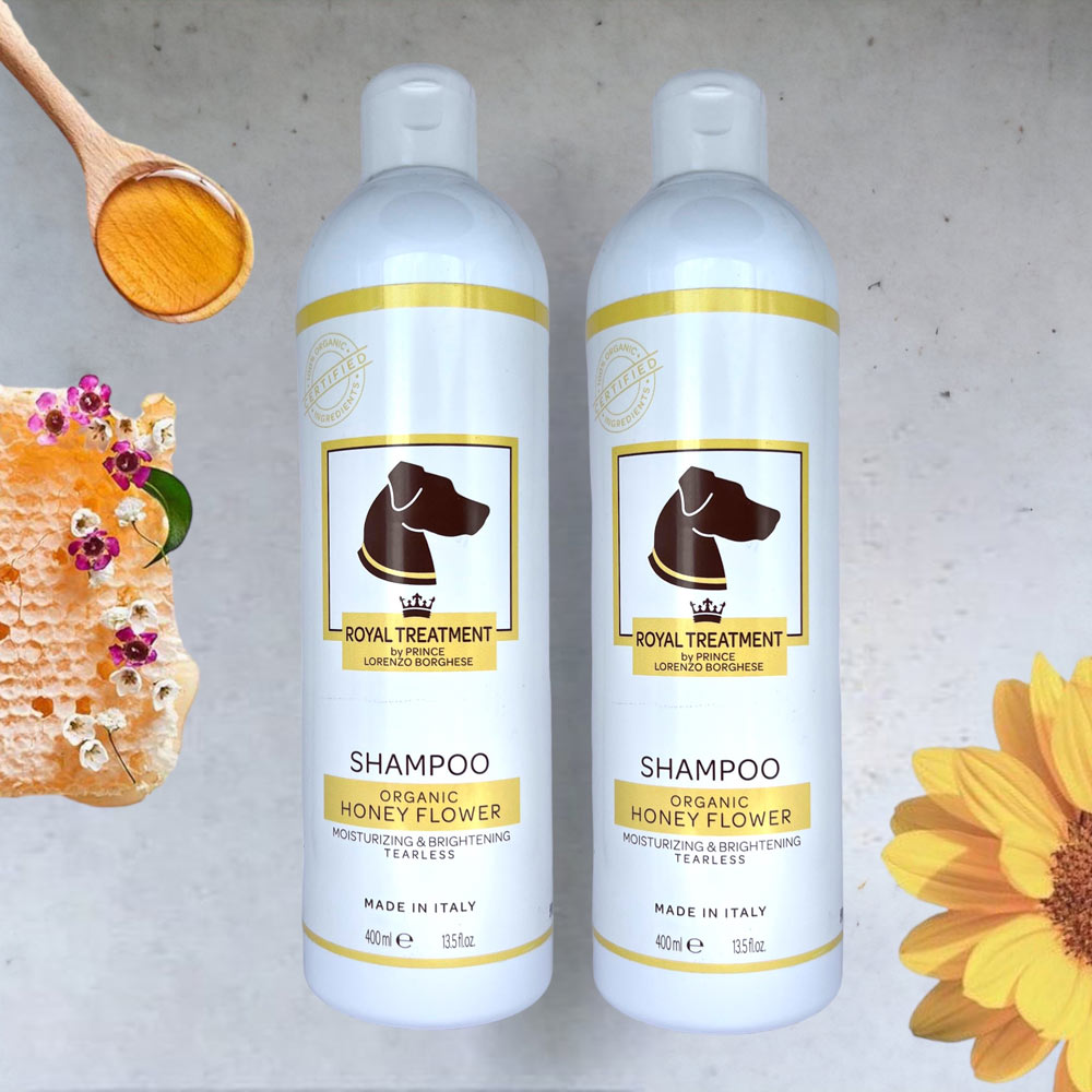 Organic Honey Flower Shampoo Duo