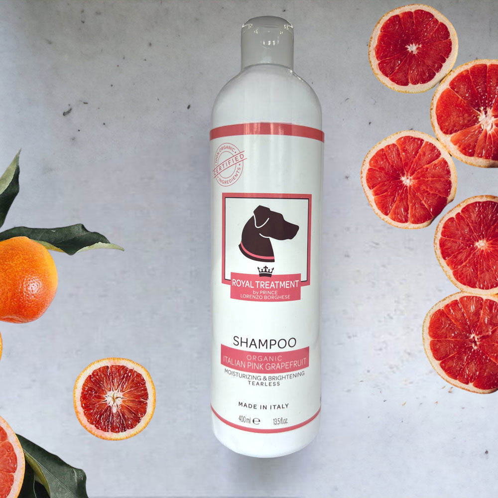 13.5 oz Organic Italian Pink Grapefruit Shampoo