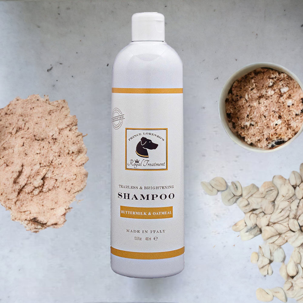 13.5 oz Organic Buttermilk and Oatmeal Shampoo