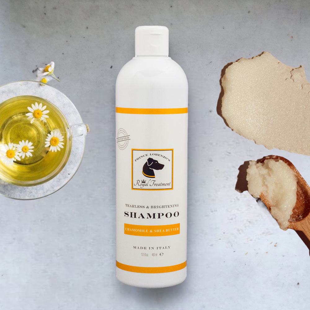 13.5 oz Organic Chamomile and Shea Butter Shampoo