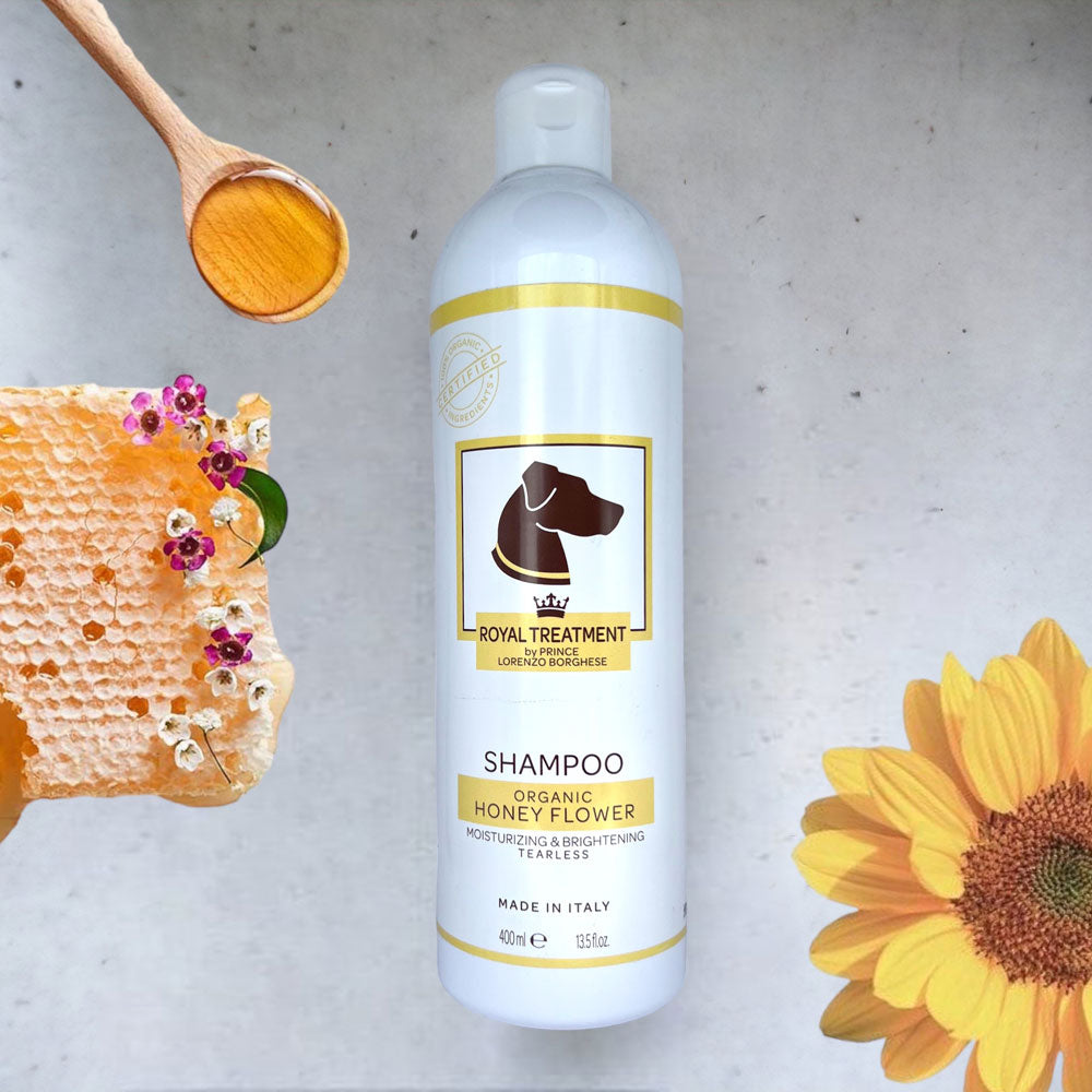 13.5 oz Organic Honey Flower Shampoo