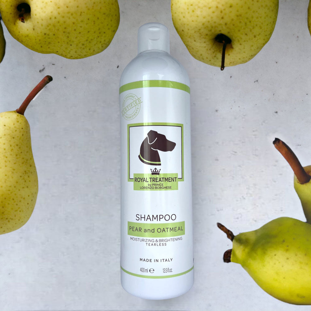 13.5 oz Pear and Organic Oatmeal Shampoo